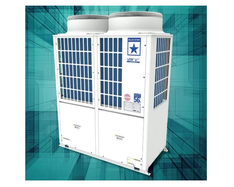 Thesmarthvac Blue Star Vrf System Variable Refrigerant Flow Central Air Conditioning System 7567